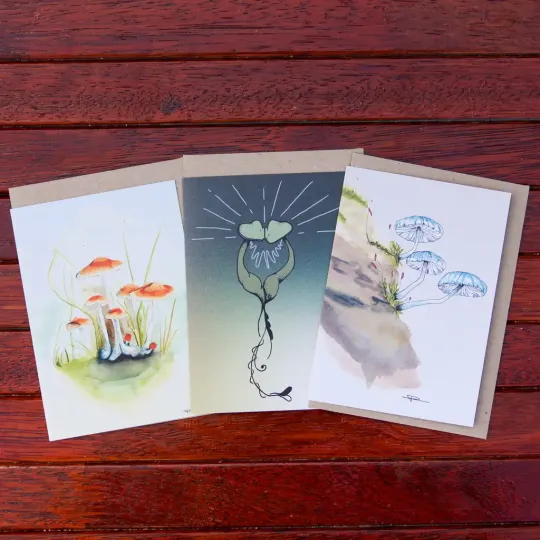 Mushroom Pack - Greeting Cards (3)