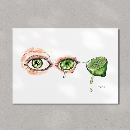 L-eye-me - Fruity Transitions Series Print